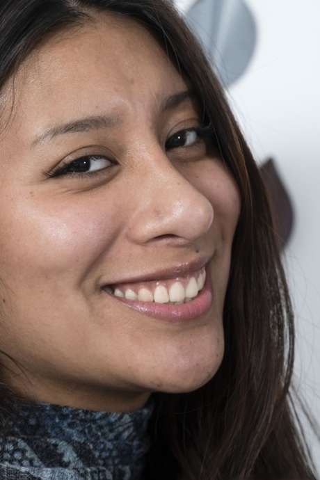 Curvaceous amateur Valentina shows off her hairy pussy & her juicy tits