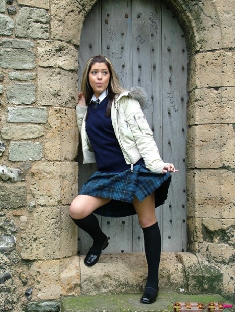 College Uniform featuring Samantha Buxton Hot Porn Pics