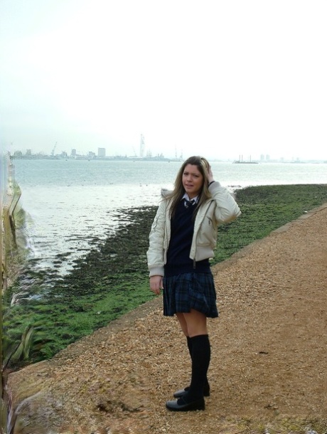 College Uniform featuring Samantha Buxton Hot Porn Pics