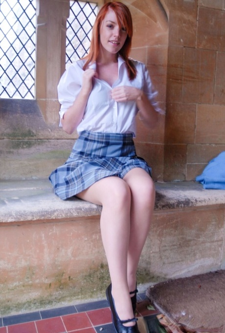 College Uniform performed by Fi Stevens Porn Pics